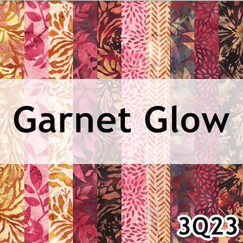 Garnet Glow Batik